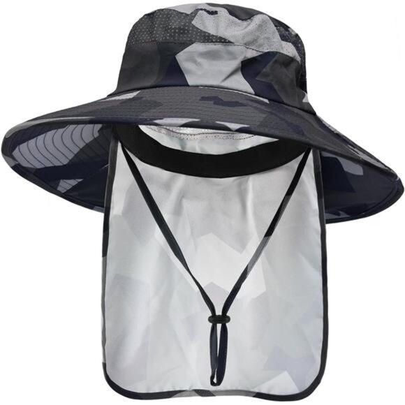 Sun Hats Wide Brim Bucket Hats Camo - Picture 1 of 6